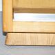 Paire de bibliothèques de bureau en chêne avec portes vitrées