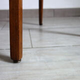 Vintage red skaï bistro chair