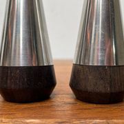 Pair of Danish Mid-Century Salt and Pepper Shakers by A&B Lundtofte, 1960s