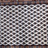 Vintage indian carpet seraband handmade 73cm x 140cm 1970s