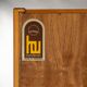 Danish Design Rosewood Bookcase with LP Rack, 1960s