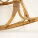 Mid-century rattan rocking chairs, 1960's