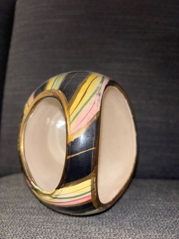Vase panier vintage
