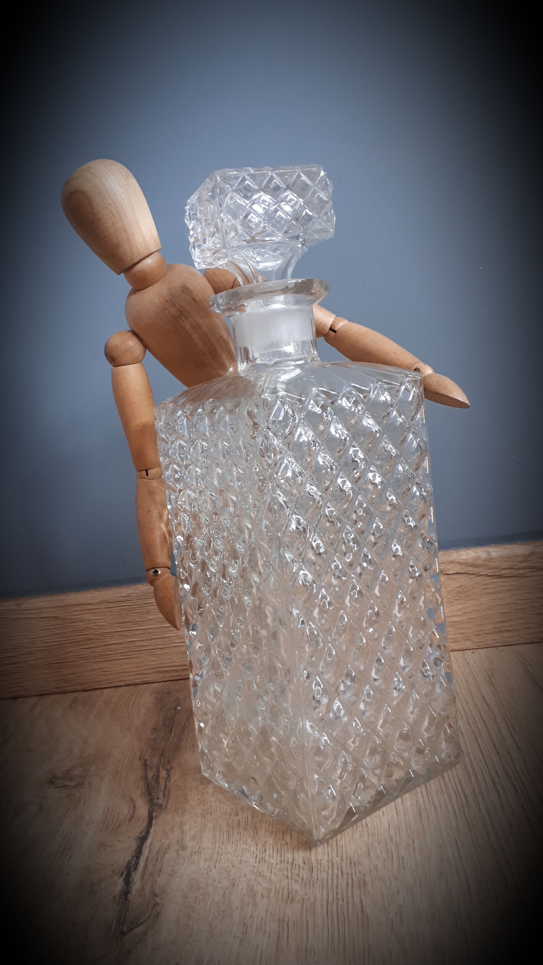 Ancient whisky carafe