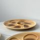 6 oyster plates Salins France