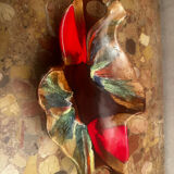 Vintage ceramic bowl / pocket bowl attributed to Vallauris.