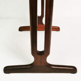 Table extensible en teck et palissandre, Danemark, années 1960