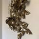 Florentine foliage applique from the 1960s.