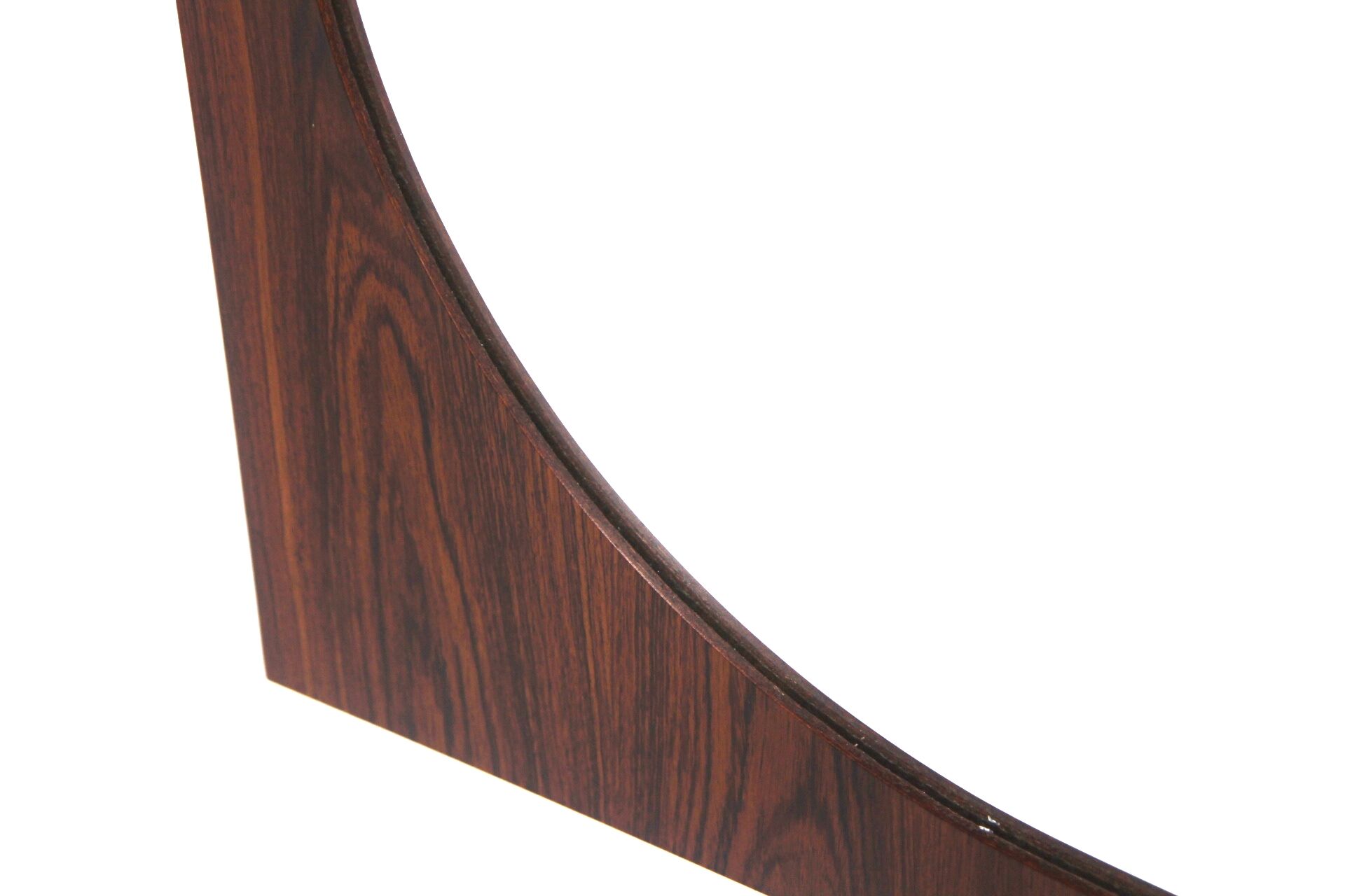 Scandinavian mirror in rosewood, Glas & Trä, Sweden, 1960