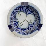 Vintage ashtray in Alsace stoneware by Poterie Schmitter, Betschdorf