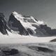 Barre des Écrins photograph, vintage silver print, 40 x 25 cm