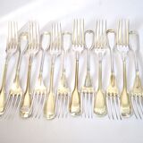ST MEDARD set of 12 table forks in antique style Chinon 21 cm