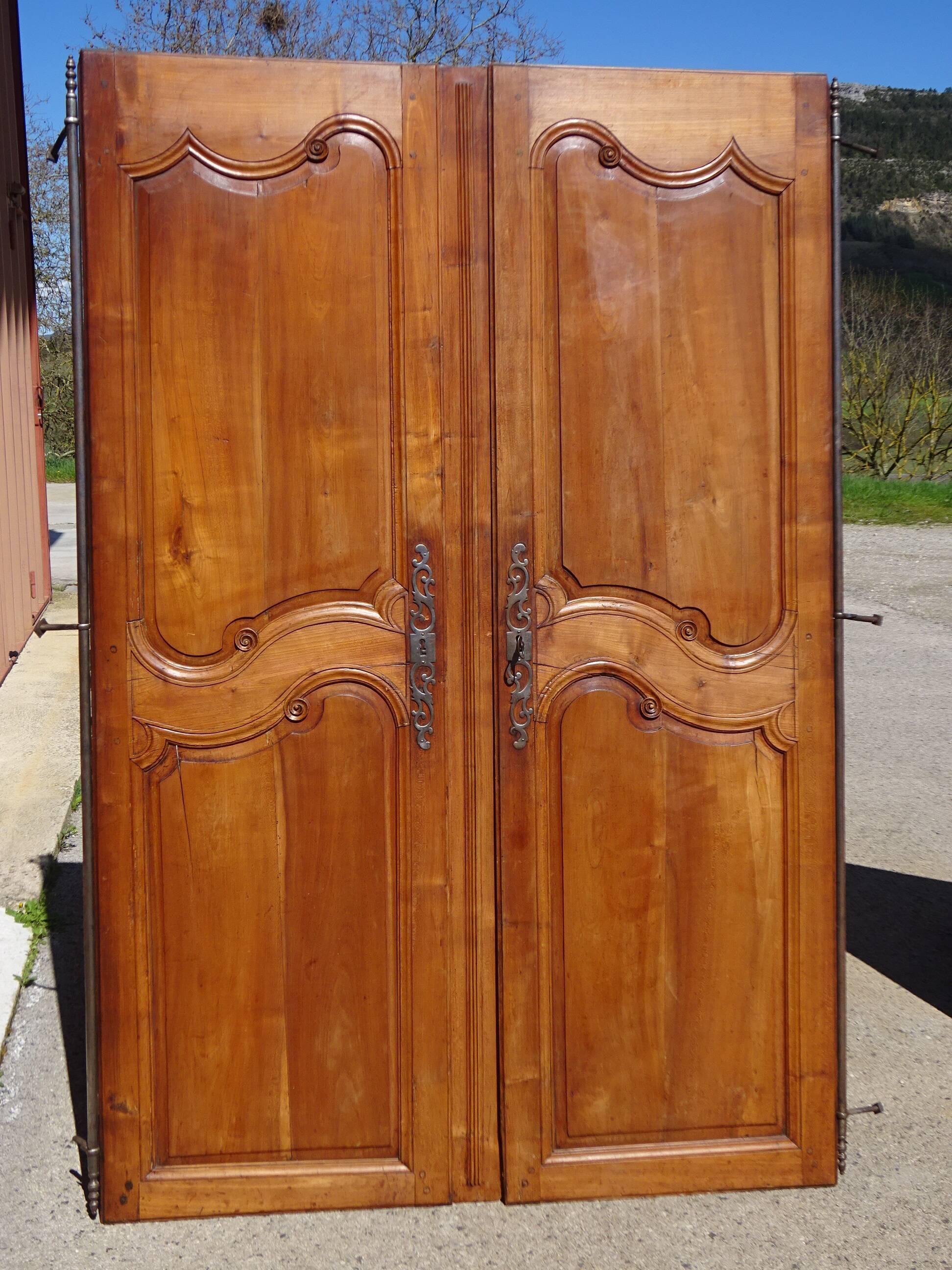 old cupboard doors, 19th century