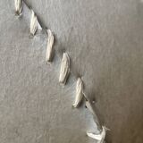 Italian suspension lamp, cocoon ball in resin, 1970s design.