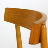 Ash dining chairs from Ton, 1960