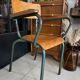 Vintage schoolmaster armchair