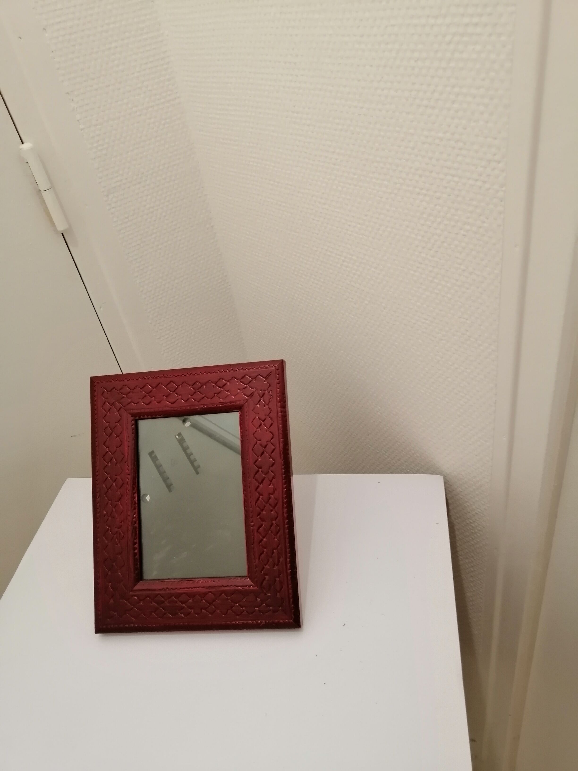 Carved wooden wall frame