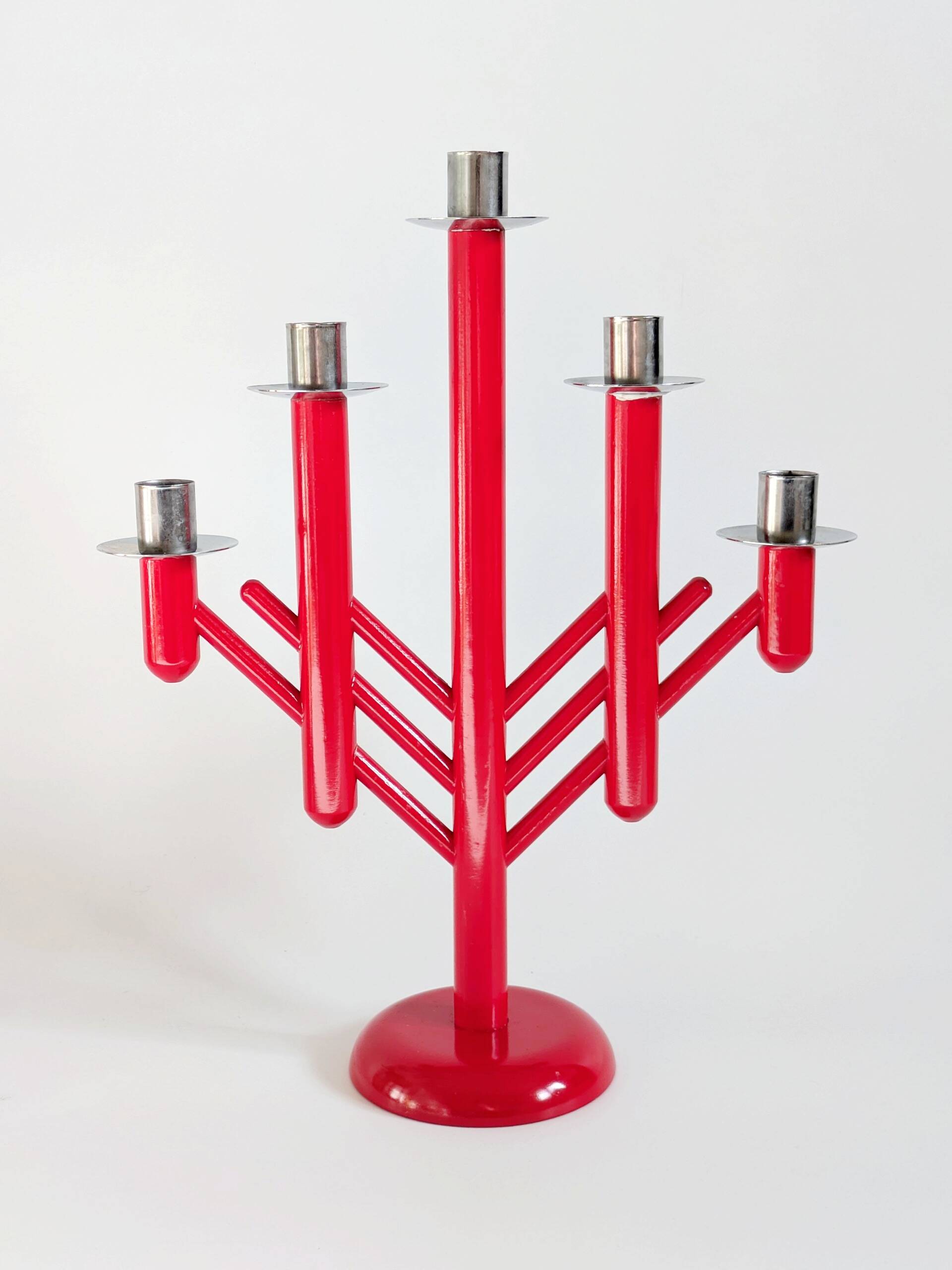 “Rapsodia” Aarikka Finland candlestick, 1980s