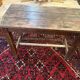 Petite table de ferme ancienne en bois massif – Patine authentique