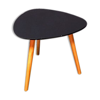 Table basse vintage noire