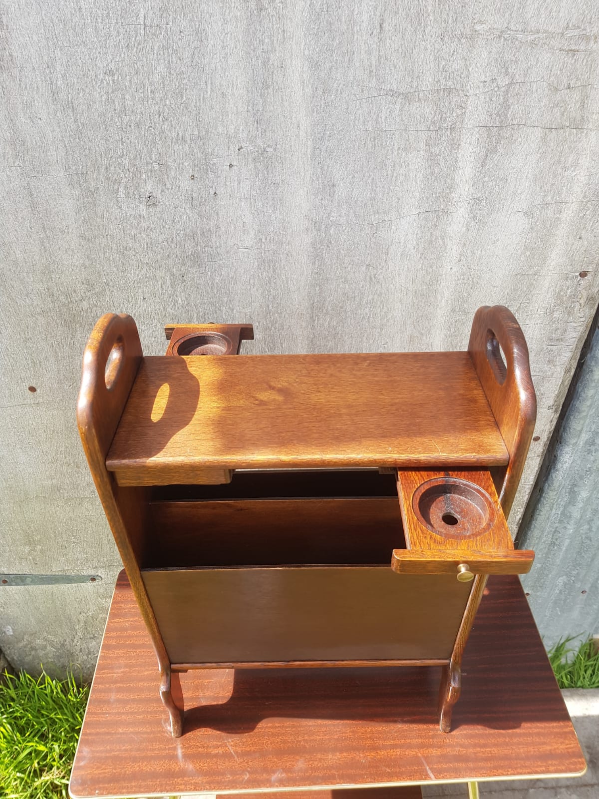 Old sofa bout porte reviews - vintage wood ashtray