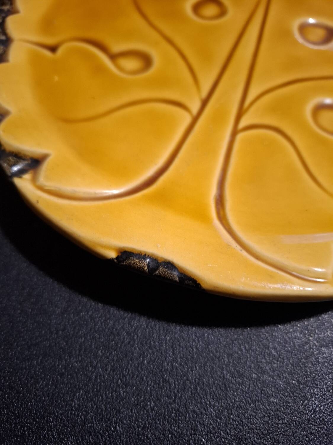 Old pie dish Vallauris