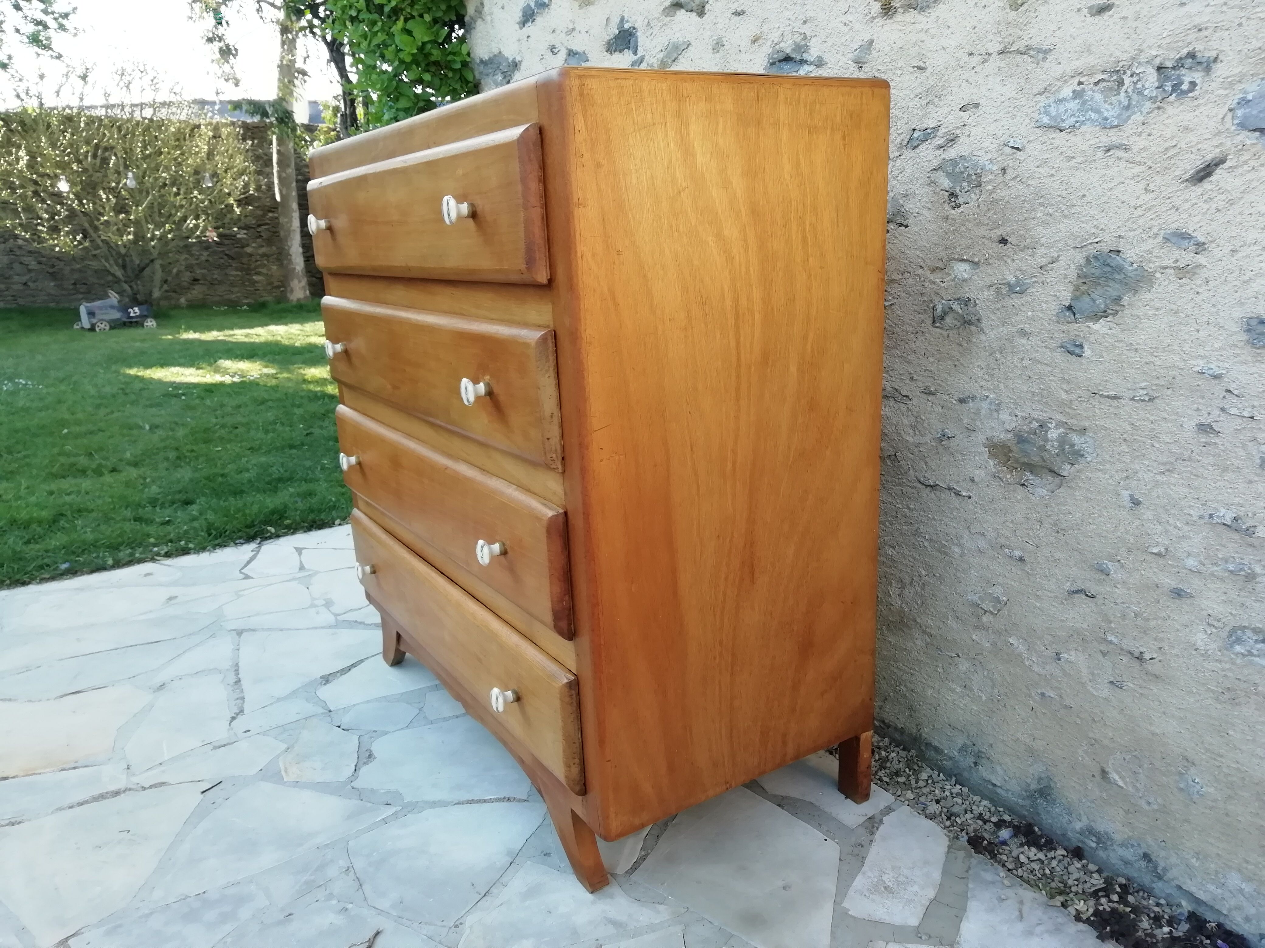 Dresser 4 vintage drawers