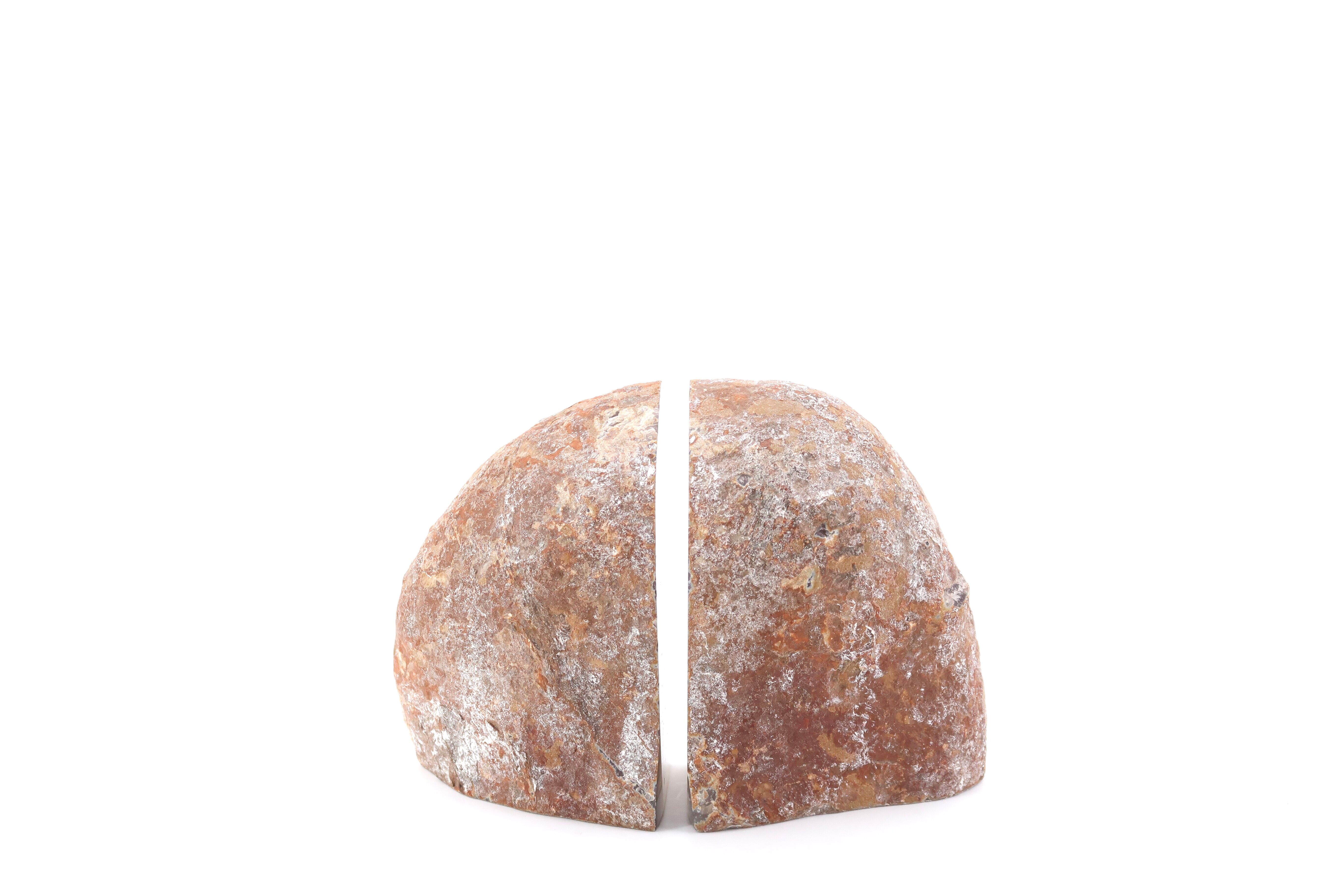 Agate bookends, Geode 60s