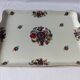 Limoges porcelain tray with floral bouquet motifs, early 20th century
