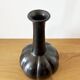 Vase céramique émail noir 1950