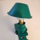 Vintage mushroom clip lamp from the 70s