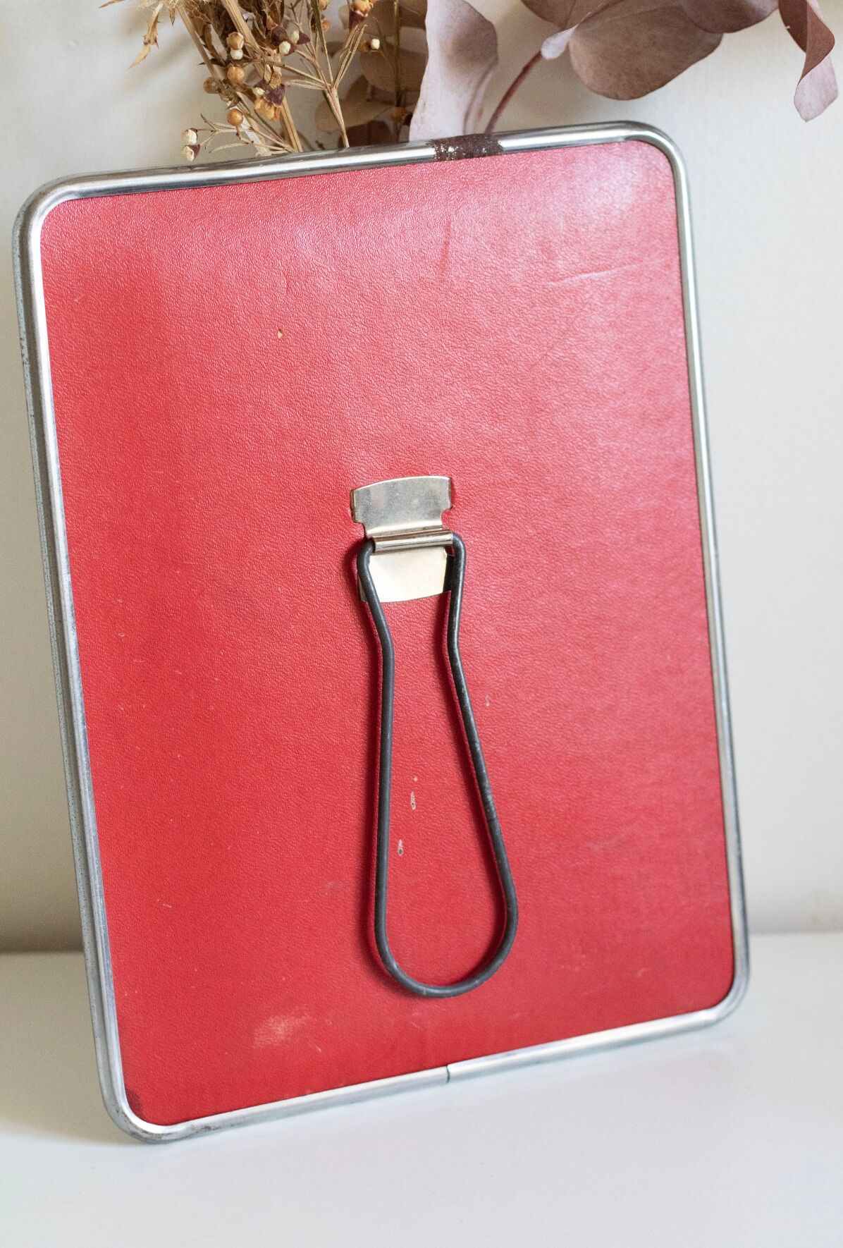 Vintage barber mirror 24*18cm