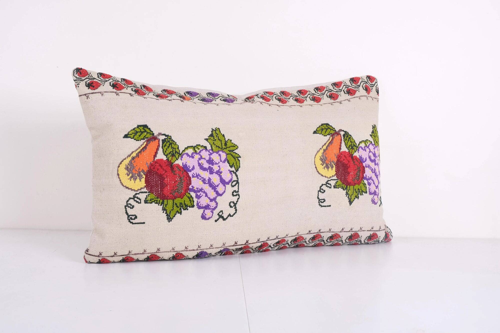 Vintage kilim cushion cover 51x89 cm