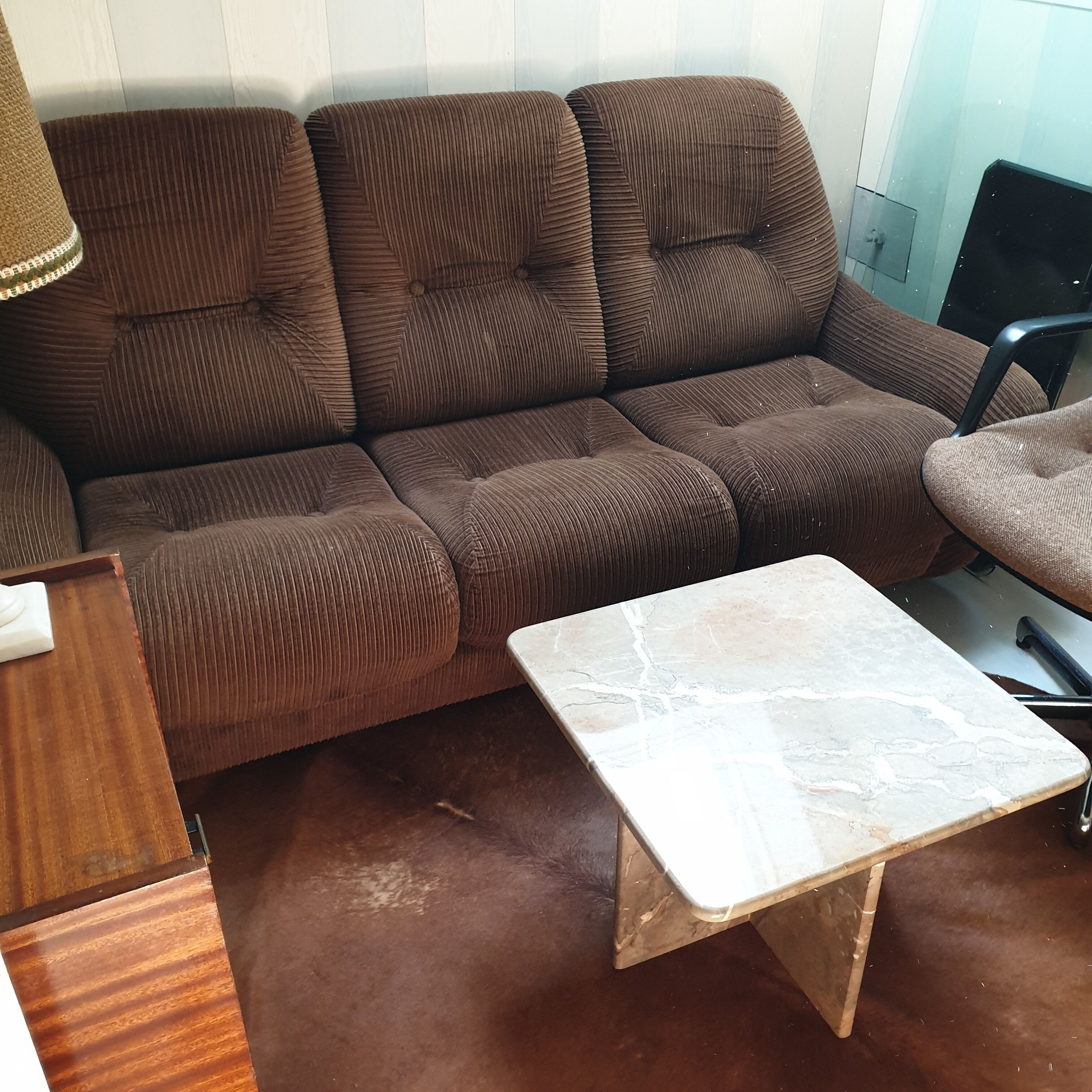 Vintage sofa Space Age 70s