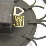 1970s sun-type hanging clock, Konnexa, Germany