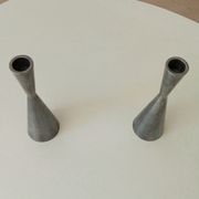 Pair of vintage Scandinavian candle holders Ikea Erika Pekkari