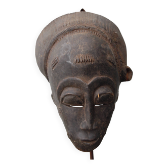 Baoulé ritual mask Ivory Coast 32 cm