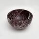 Rosso Levanto marble fruit bowl