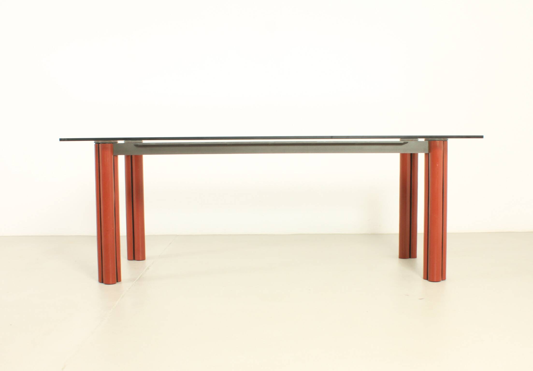 Mugello dining table by Giotto Stoppino and Lodovico Acerbis