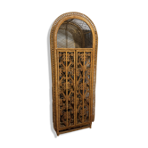 Rare armoire en osier