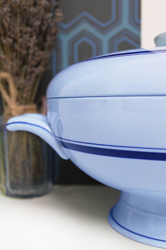 Sarreguemines soup tureen