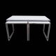 Ensemble de 3 tables d'appoint Brabantia, années 1960, Hollande