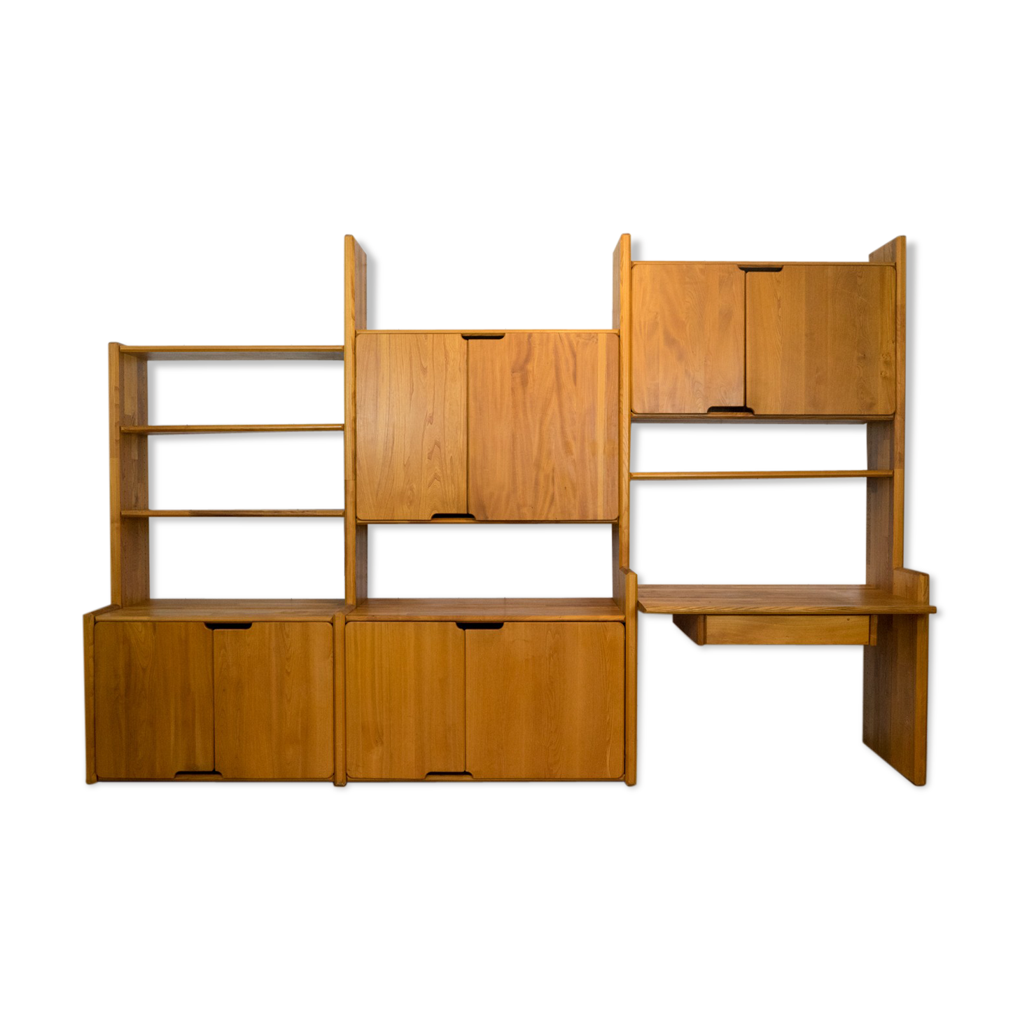Bookcase "GO" by Pierre Chapo for Seltz, 1970s