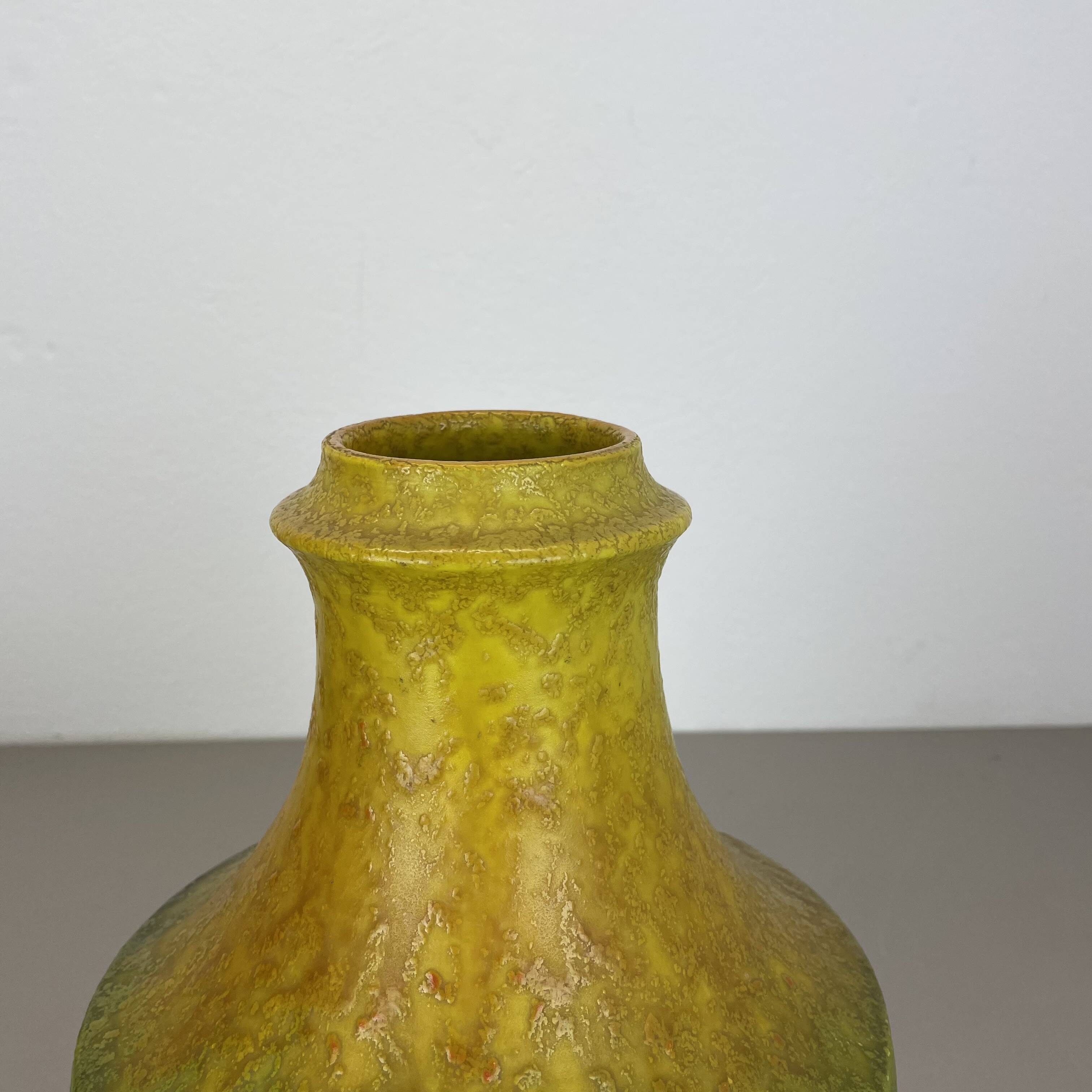 XL 4.4kg 31cm Ceramic Pottery VASE by Marcello Fantoni, ITALY, 1950s