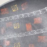 Flat empty pocket oval West Germany