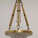 Art Deco style basin chandelier circa 1950
