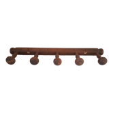 Wooden wall hook
