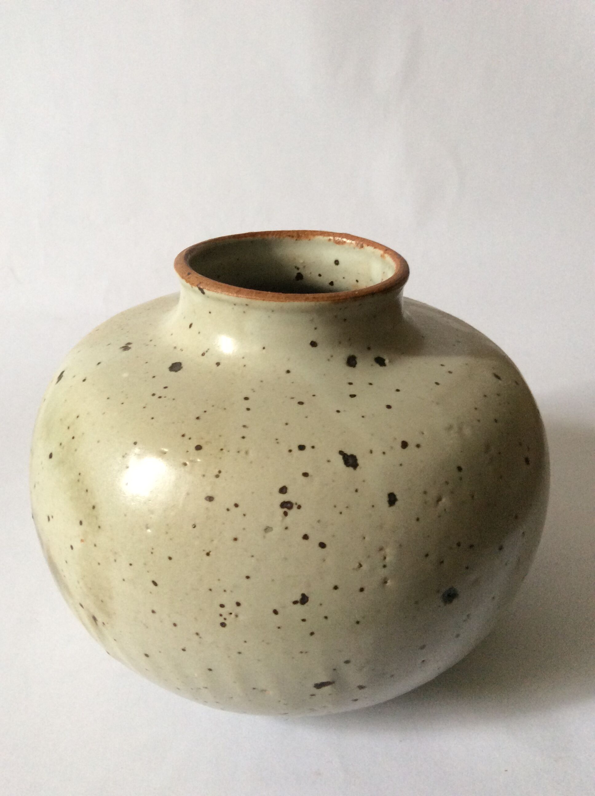 Vallauris le tesson 1970s pyrity sandstone vase
