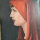 Portrait ancien Sainte Fabiola