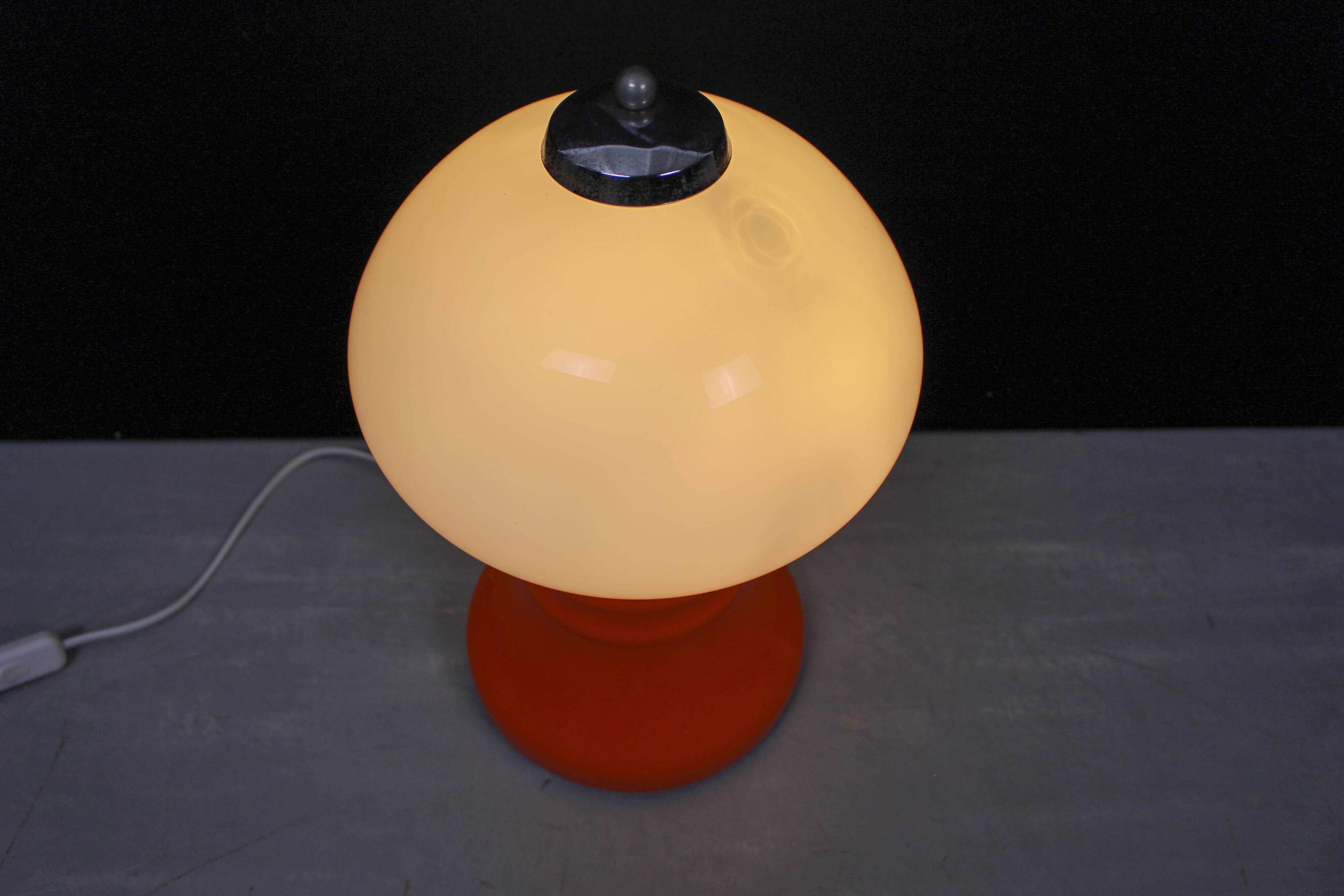Mid Century Murano Table Lamp Fungo, Italy
